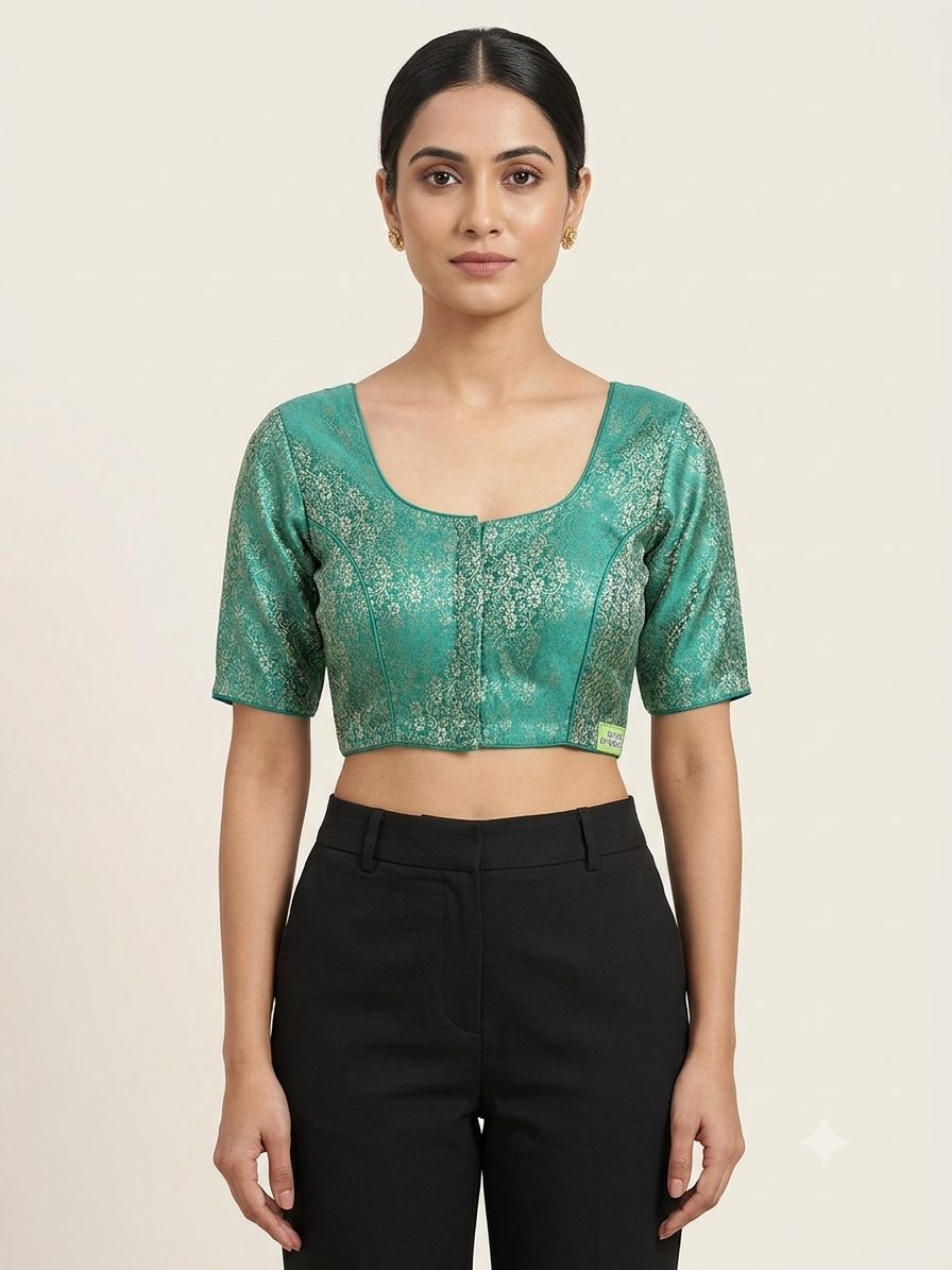 Banaras gold zari Blouse 👚