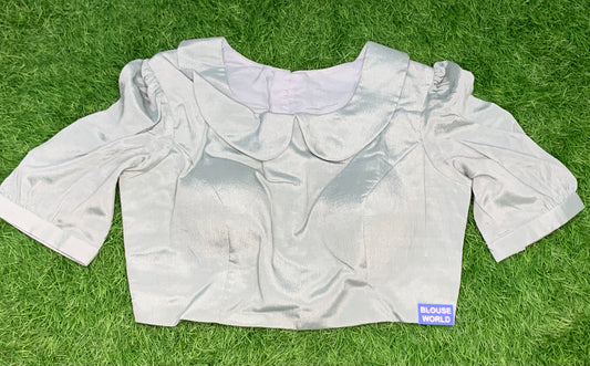 Ivory greyish 🩶 colour Sita Raman blouse 👚