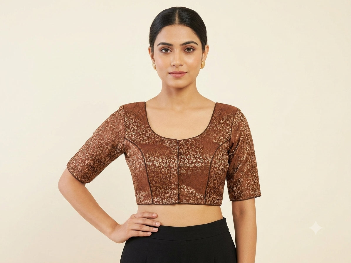 Banaras gold zari Blouse 👚