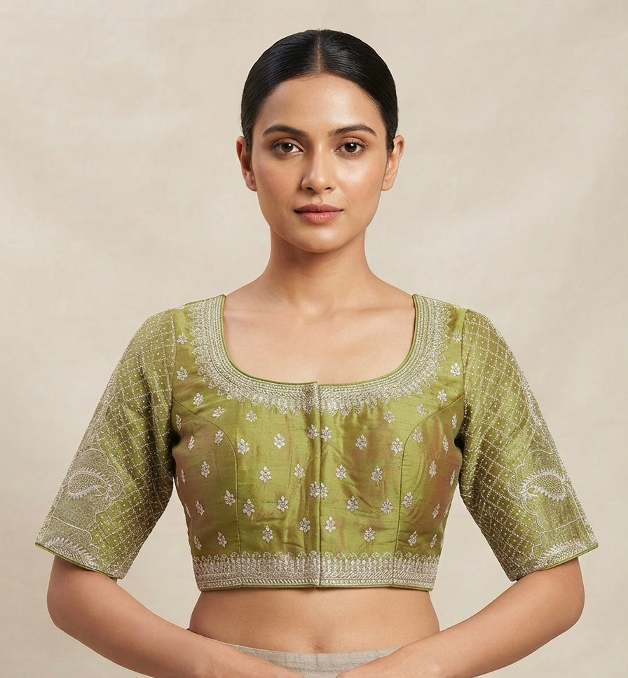 Stone embroidery work Blouse 👚