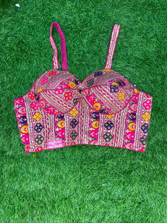 Pink spegati blouse