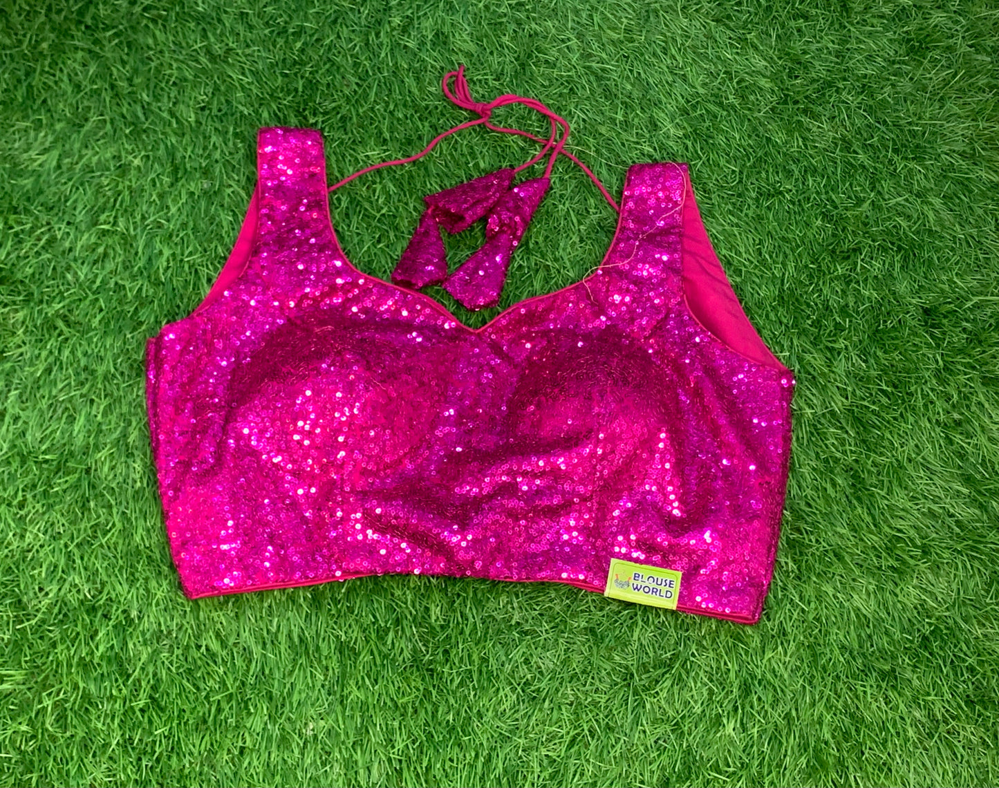 Pink sequence with hands