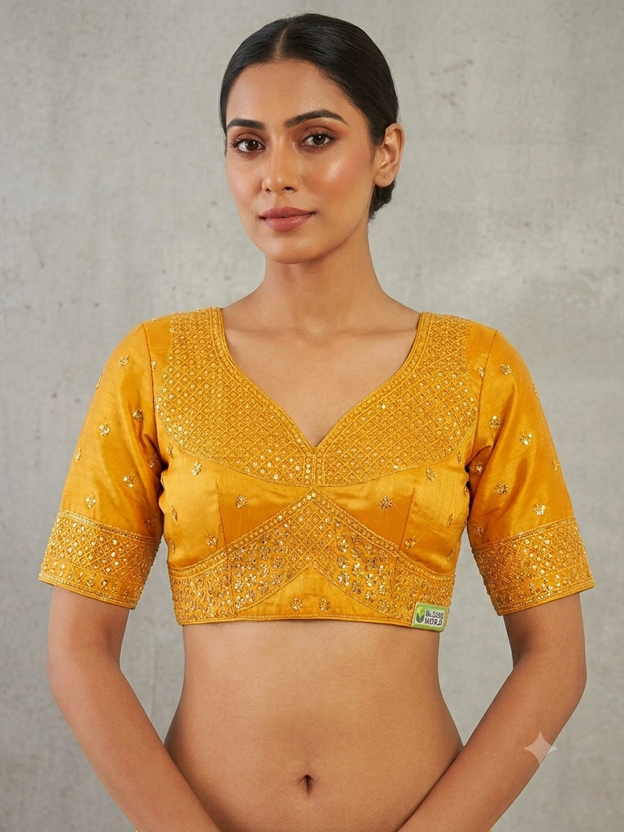 Tissue sequence blouse