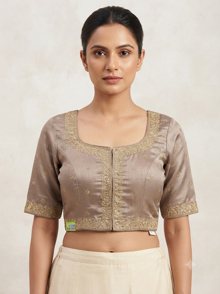 Tissue embroidery work Blouse 👚