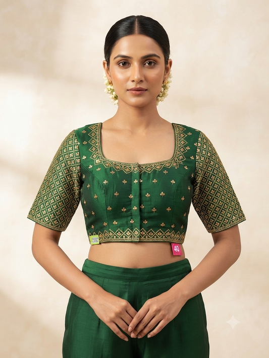 Heavy stone embroidery work Blouse 👚