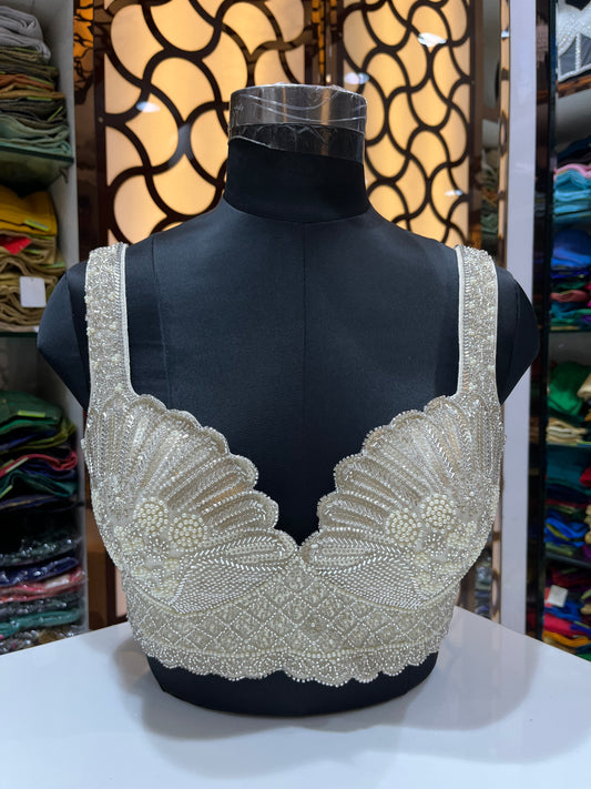 Moonlight Beaded Crop Top
