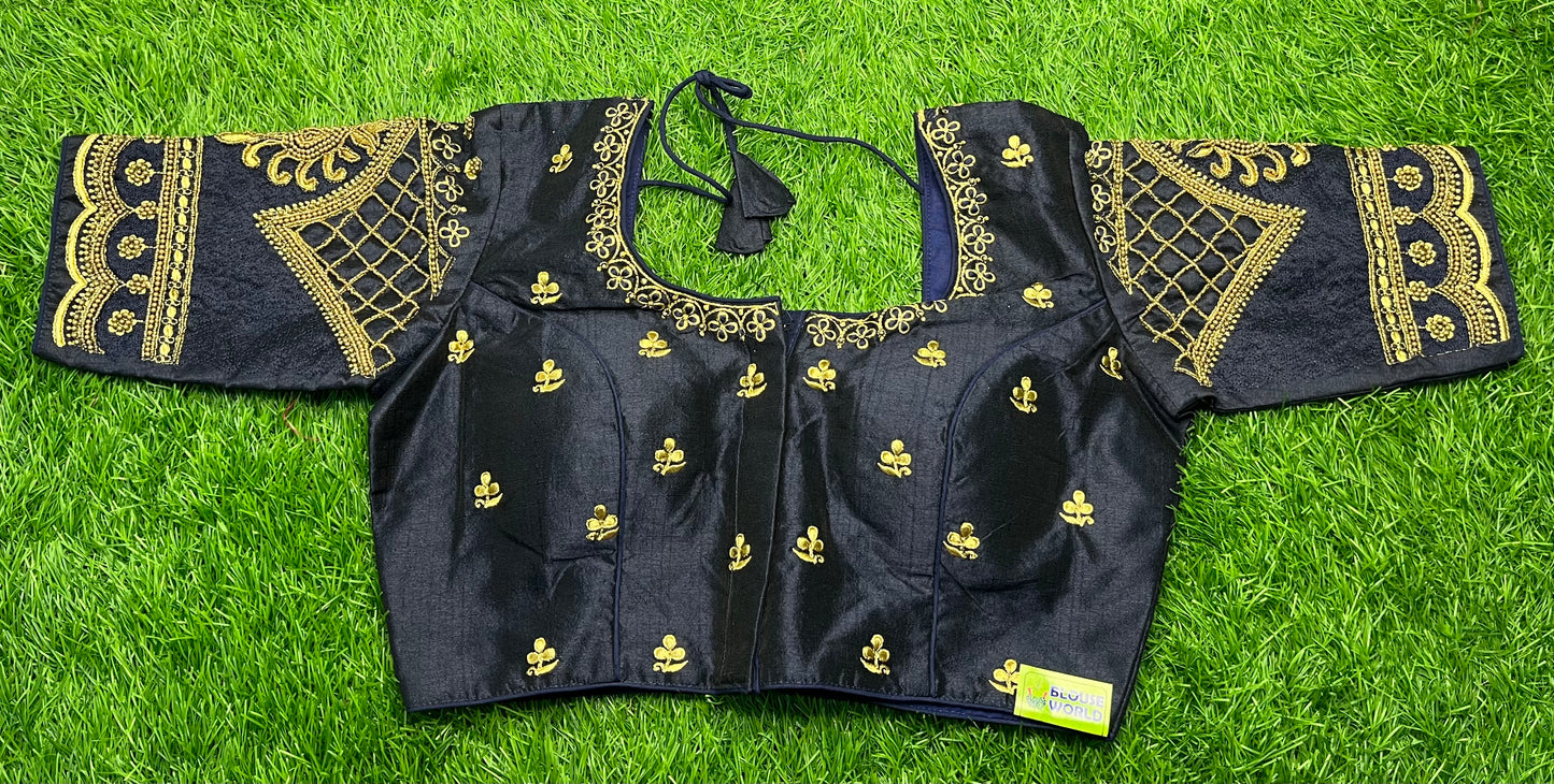 Navy blue heavy work blouse 👚
