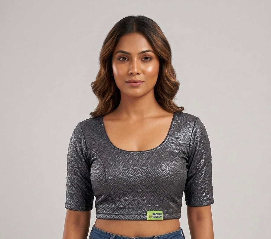 Tissue stretchable Blouse 👚 (2xlsize