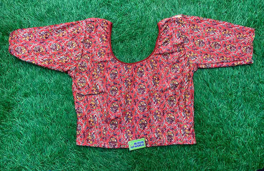 Stretchable printed blouse xxl