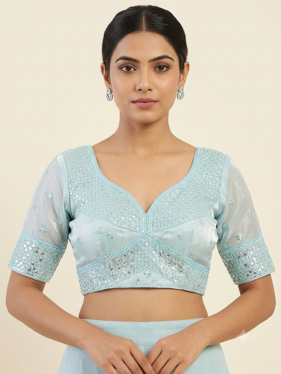 Tissue sequence blouse