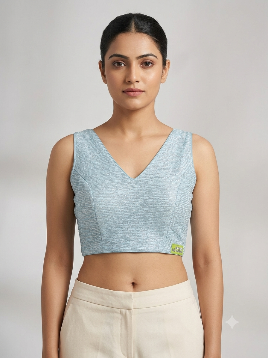 Shimmer blouse hands available