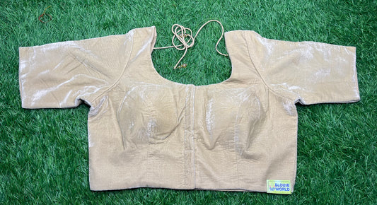cream 🍨 colour plain velvet blouse 👚