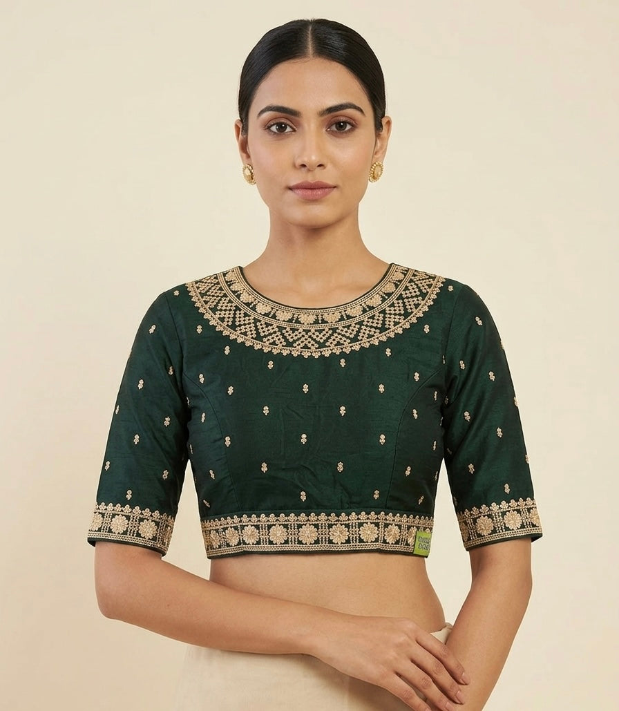Embroidery blouse