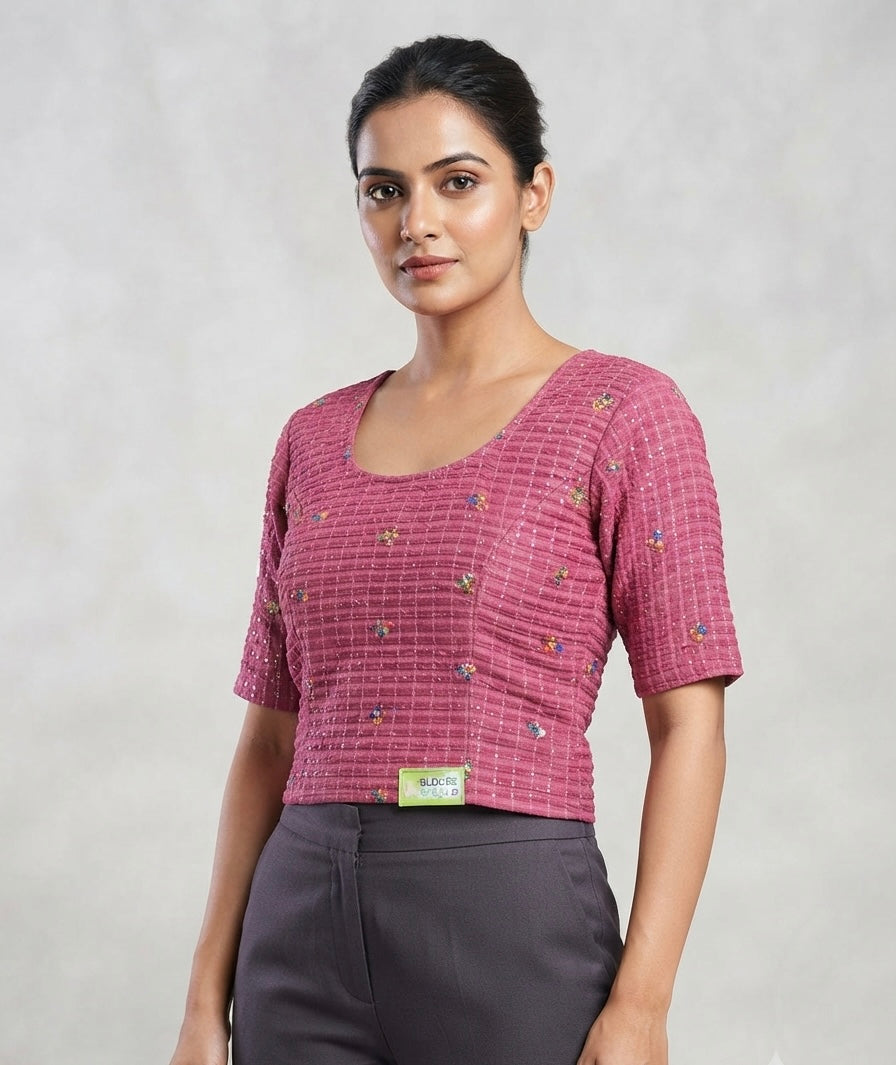 Multi colors stretchable Blouse 👚 (2xl size
