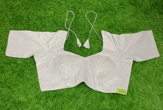 Silver sequence blouse