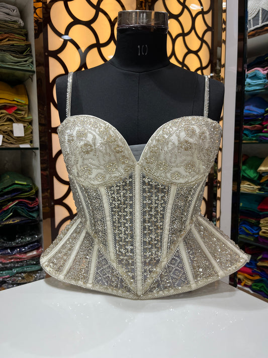 The Peplum Couture Collection | Structured Hand-Beaded Corsets