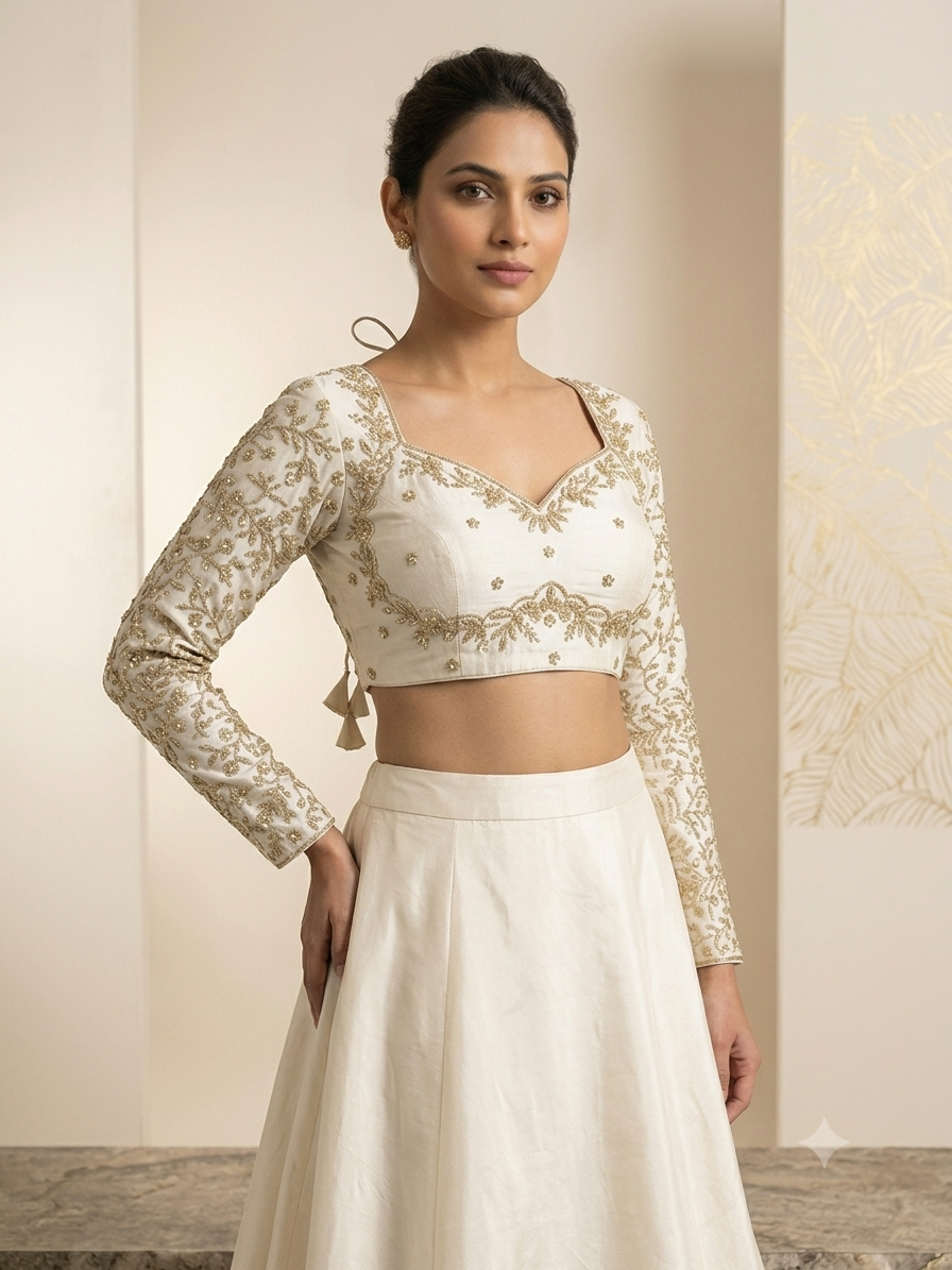 Full Hands Designer Blouse