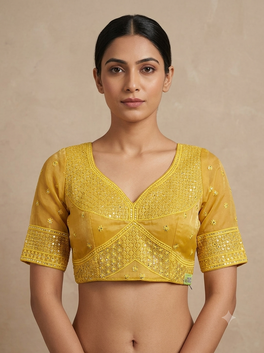 Tissue sequence blouse