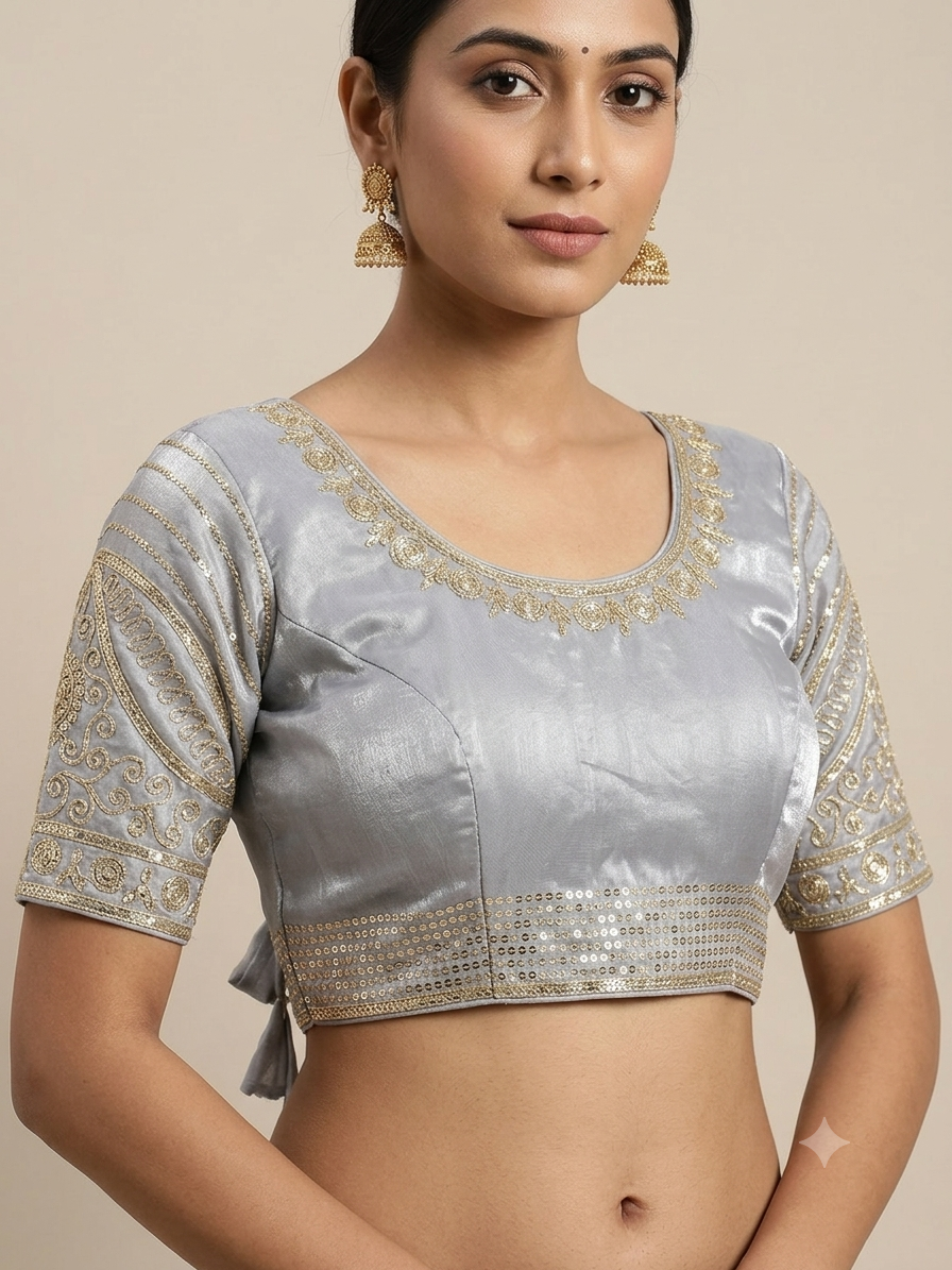 Tissue sequence blouse 👚