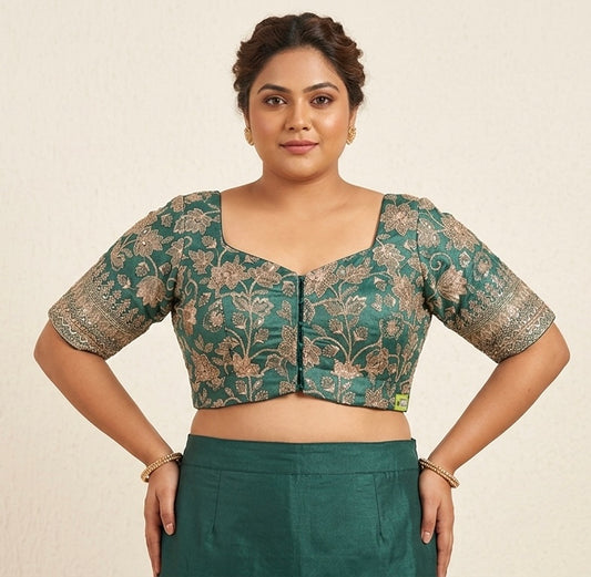 Tissue dark green