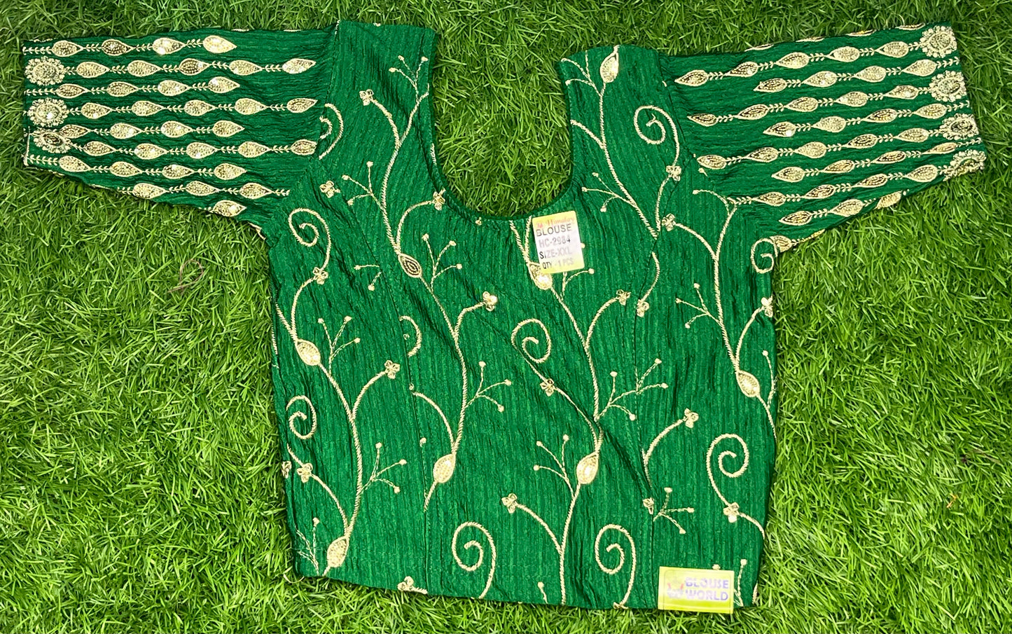 Leafy 🥬 green Strectable blouse XXL size