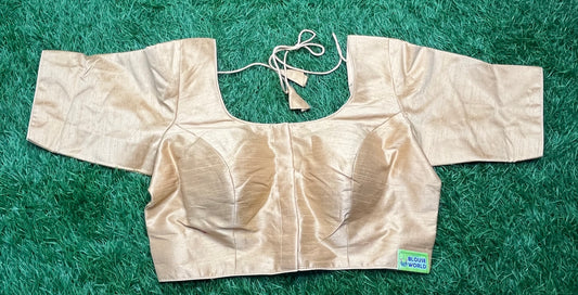Golden front hooks blouse 👚
