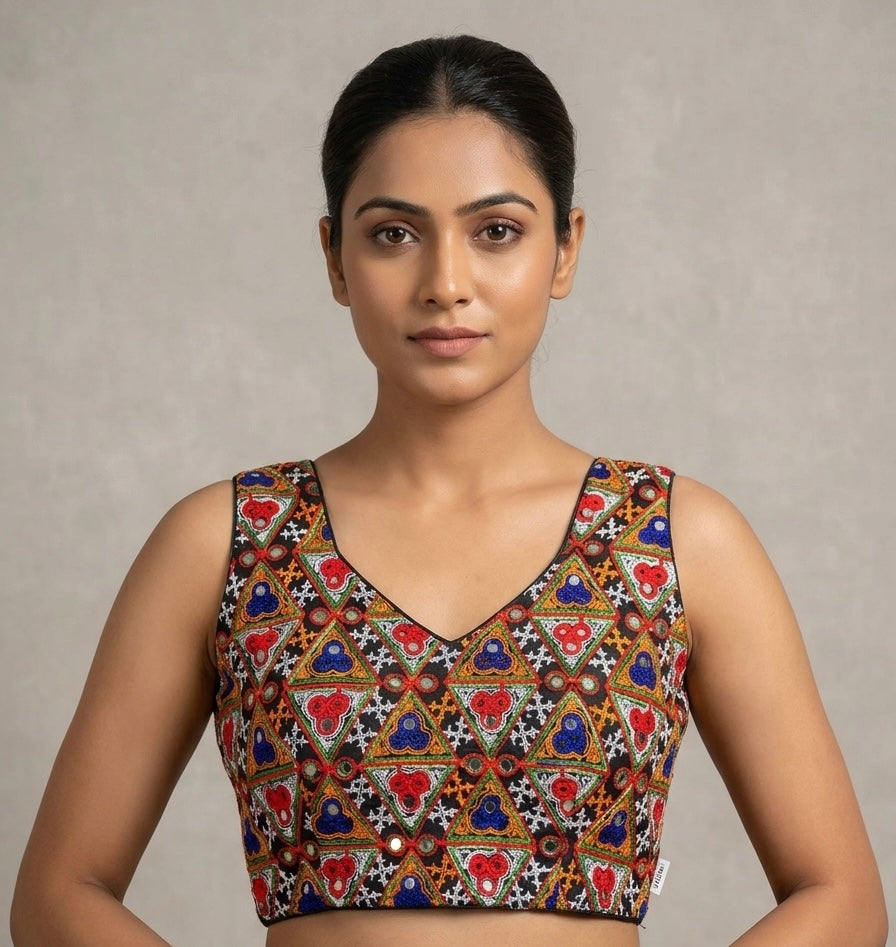 Kutch work blouse