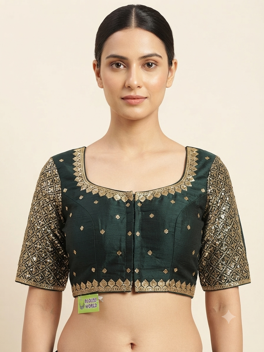 Embroidery sequences Blouse 👚