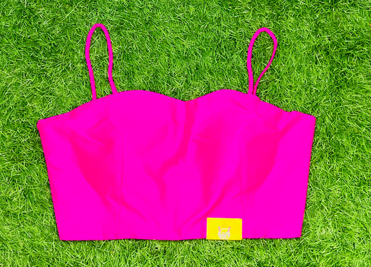 🔥 hot pink💓 noodle strap blouse