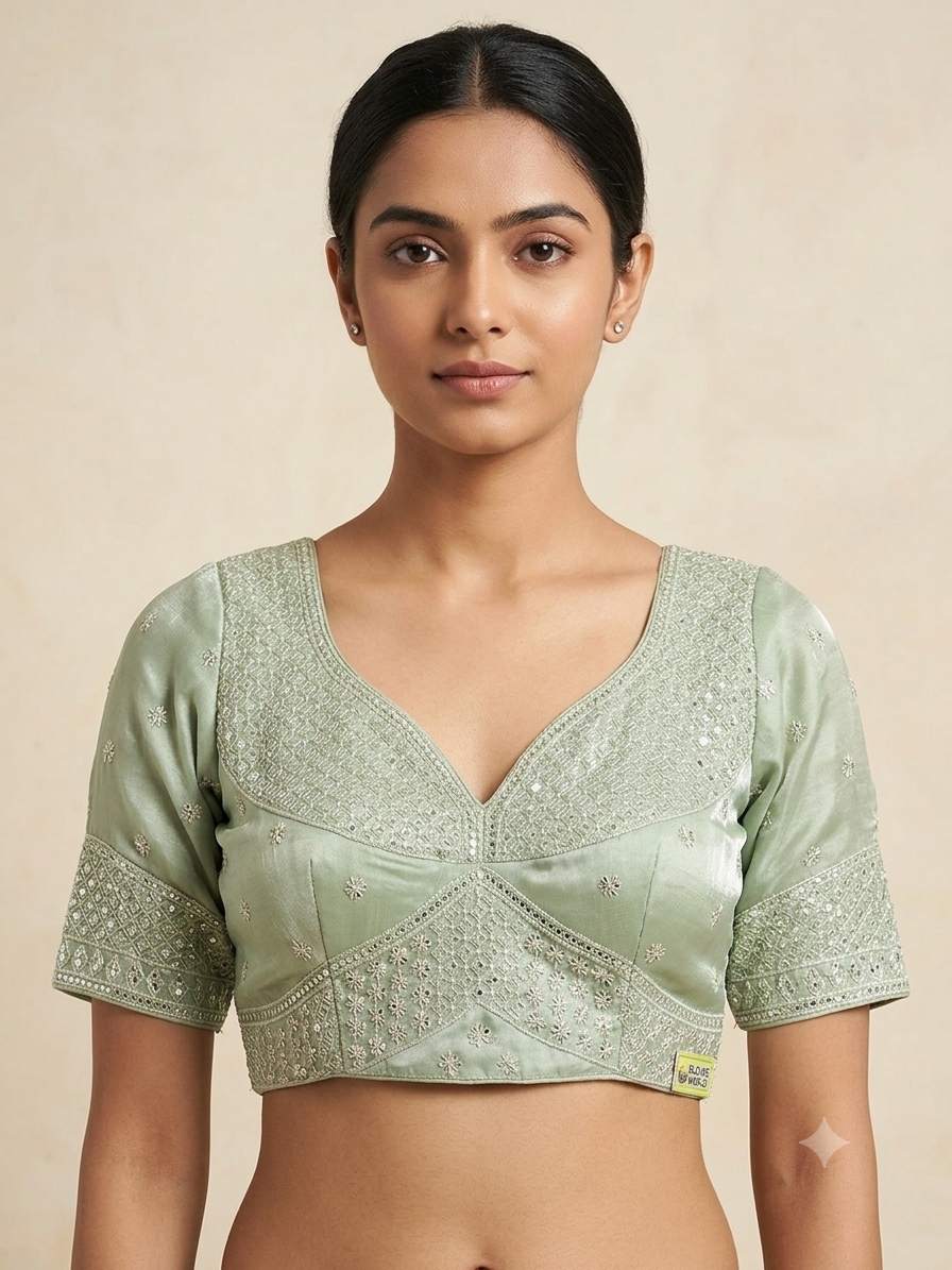 Tissue sequence blouse