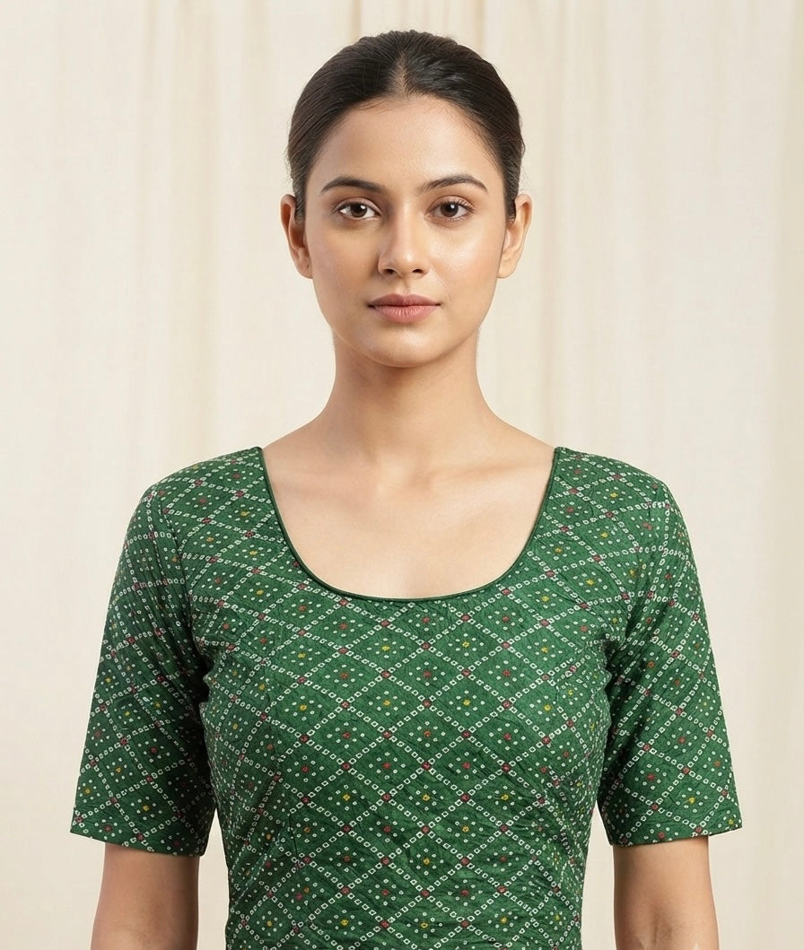 Printed stretchable Blouse 👚(2xlsize