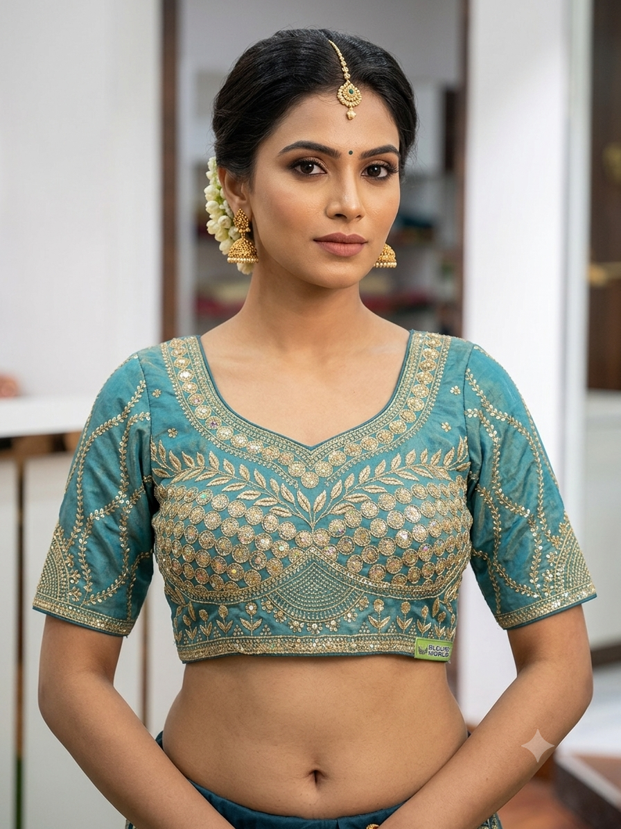 Tissue sequence designer blouse 👚