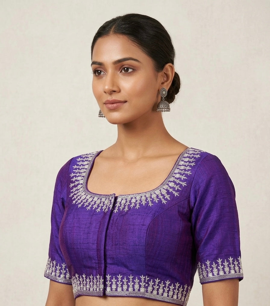 Embroidery work blouse