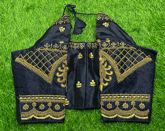 Navy blue heavy work blouse 👚