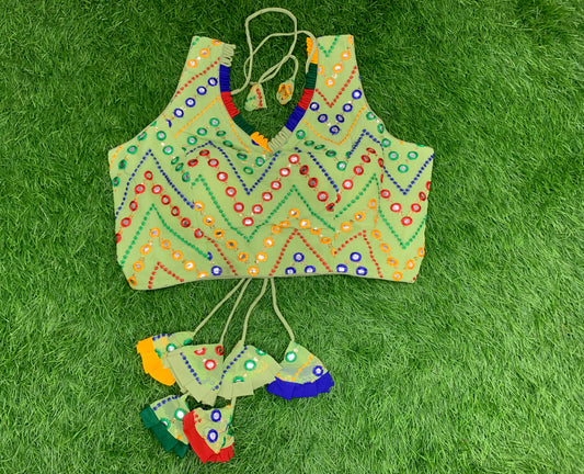 Pista green multicolour