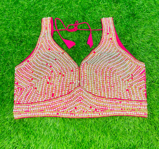 Pink Pearl blouse