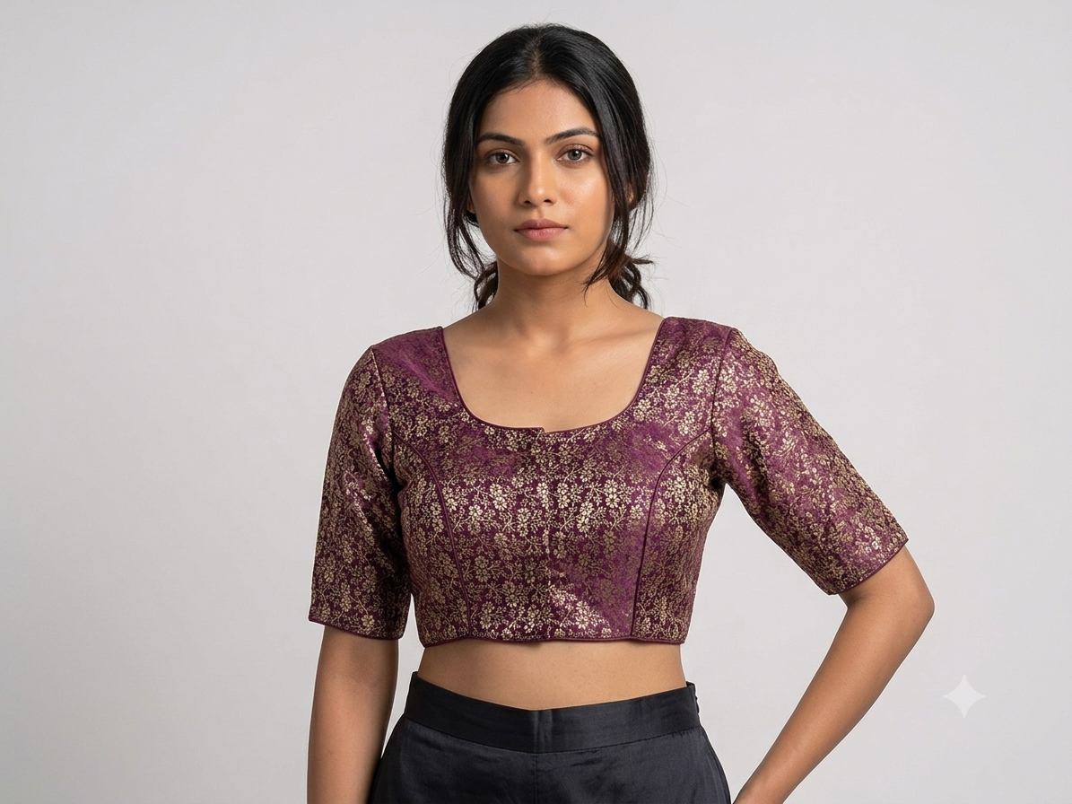 Banaras gold zari Blouse 👚