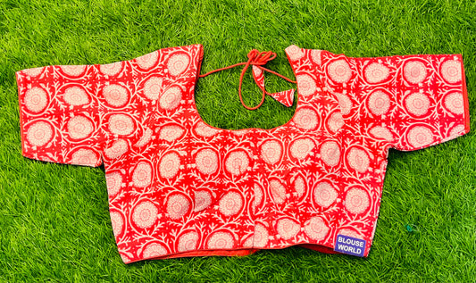 Flower🌸💮 print cotton blouse