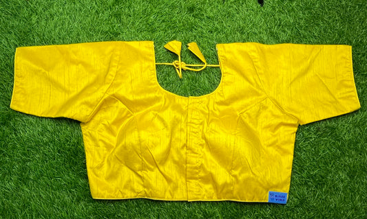 Dark yellow plain blouse 👚