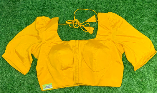 Dark yellow without collar puff hand