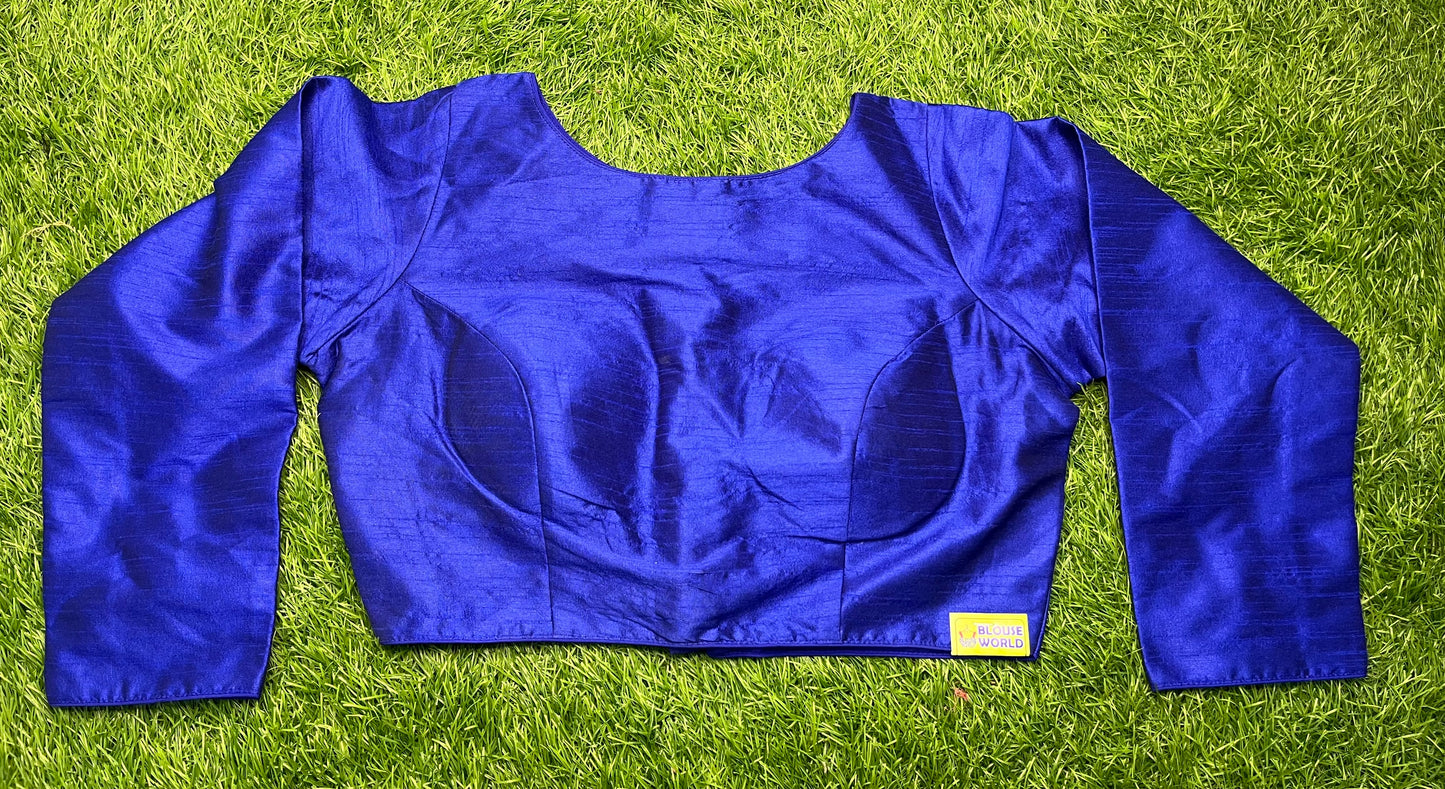 Royal blue /purple full hands blouse 👚