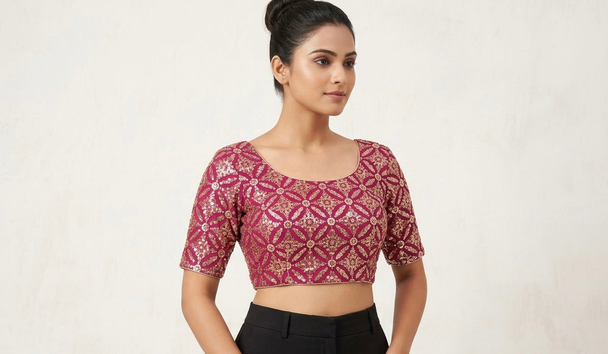 Sequence fancy Blouse 👚
