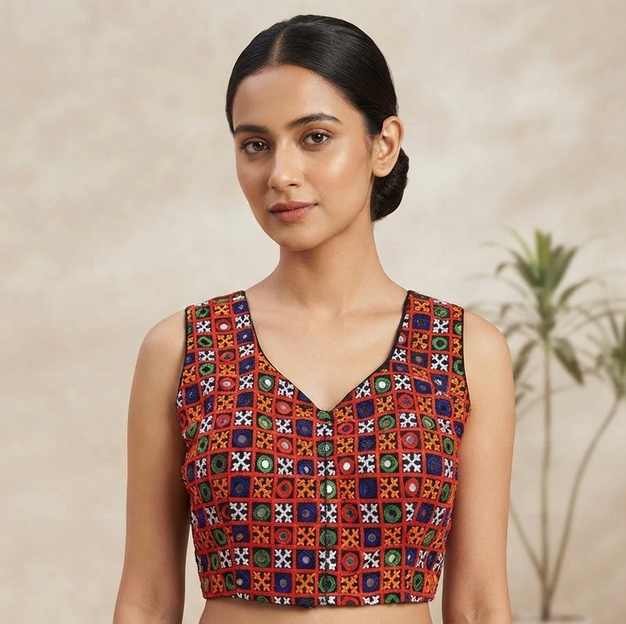 Kutch work blouse