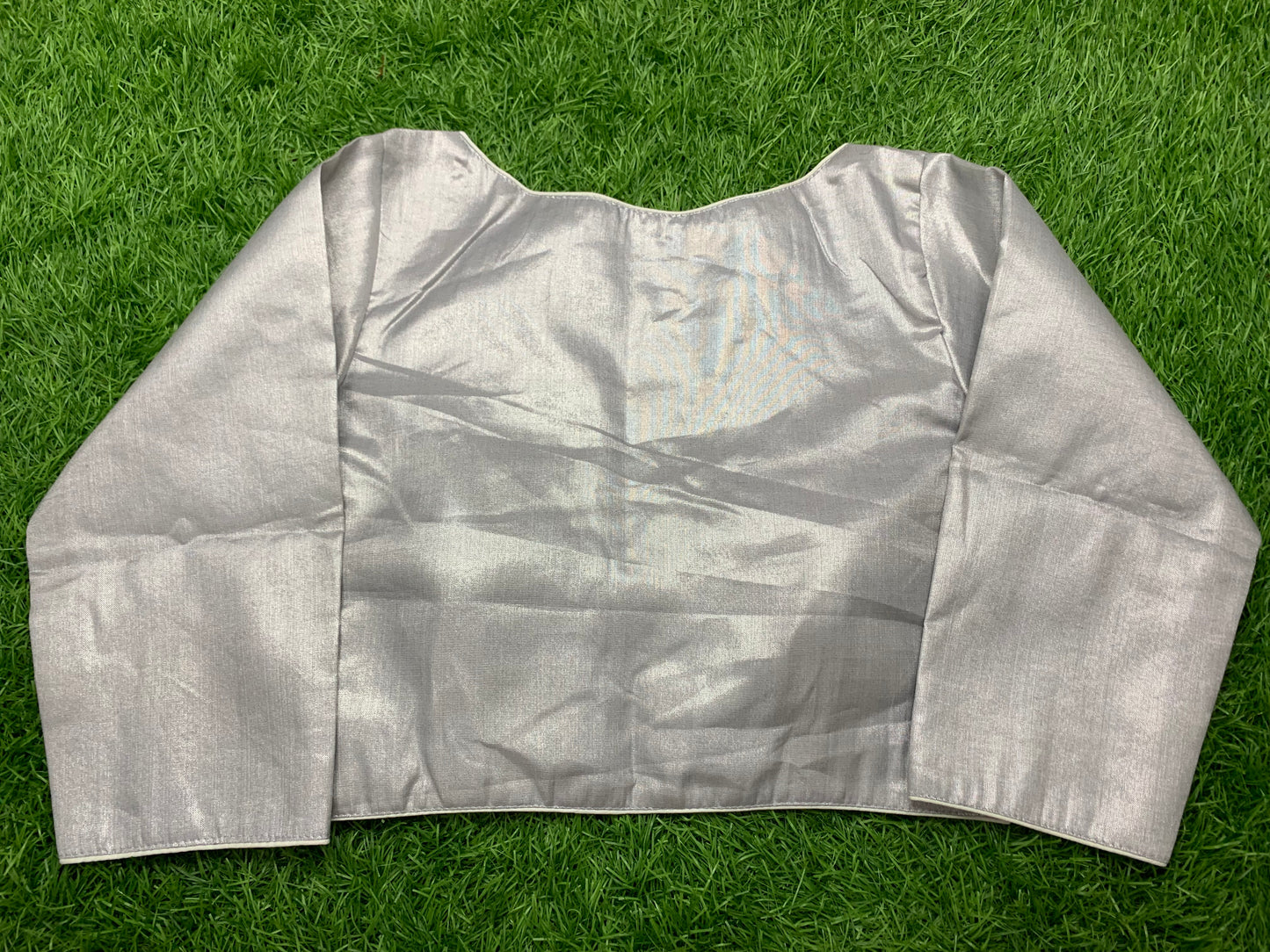Front v neck back high office wear blouse 👚