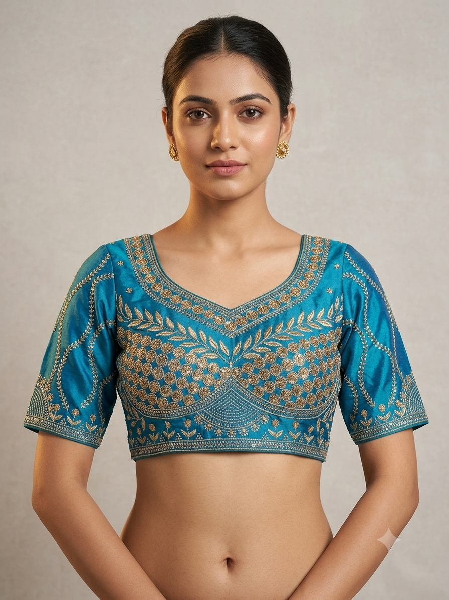 Tissue sequence designer blouse 👚