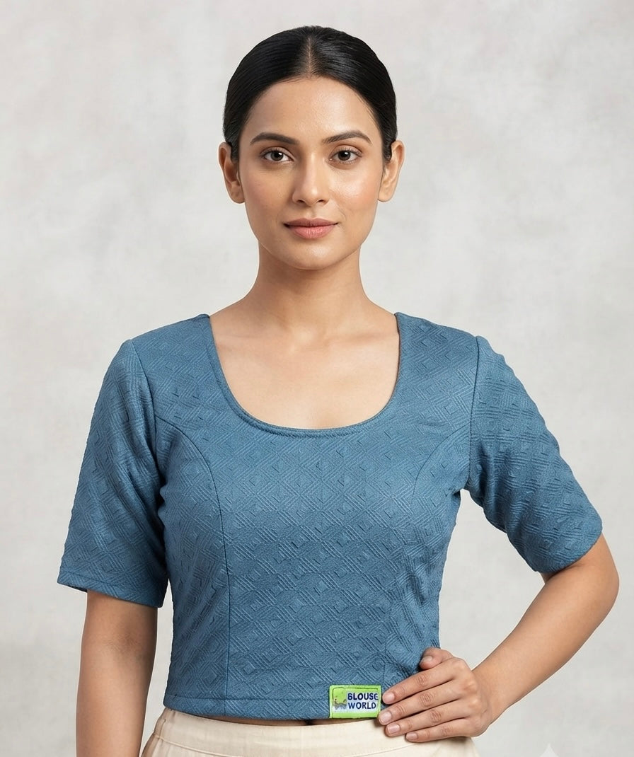 Tissue stretchable Blouse 👚 (2xlsize