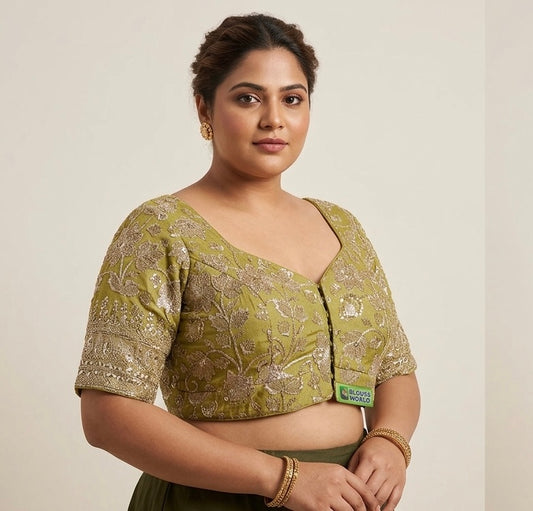 Tissue mehendi green