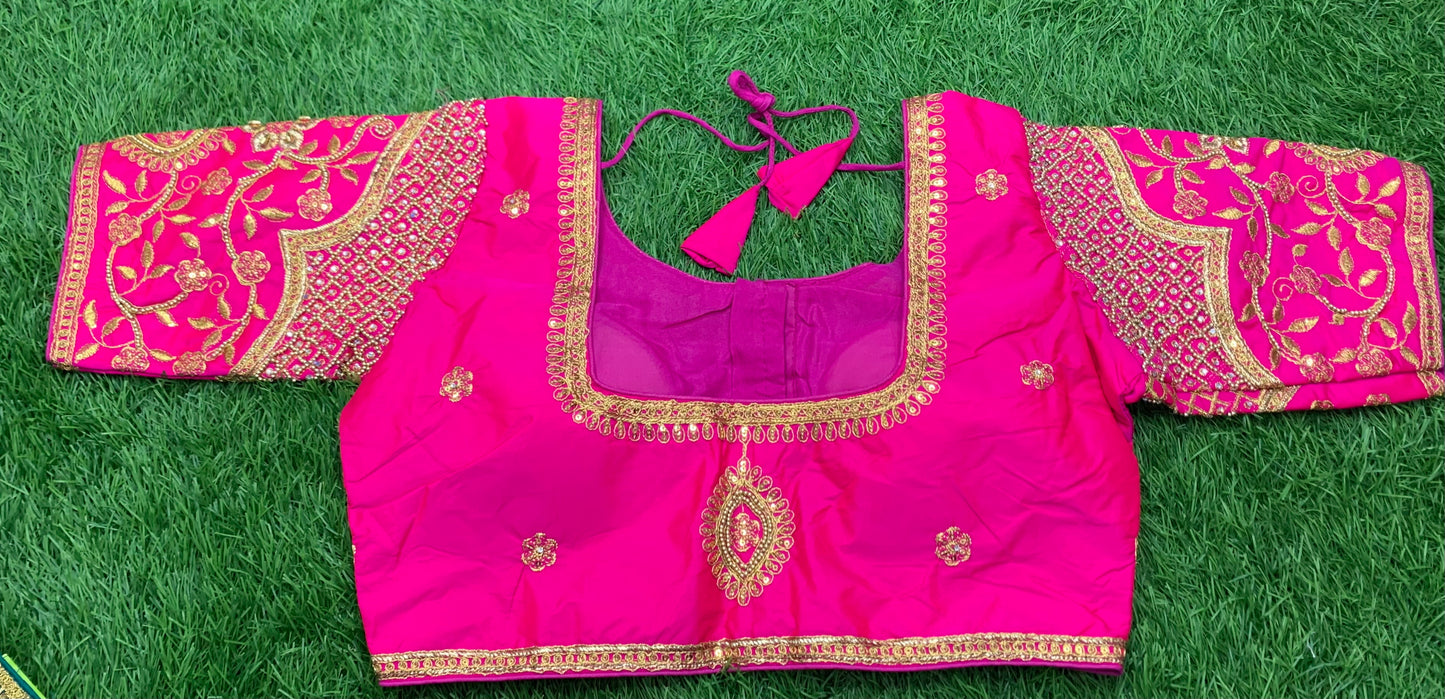 Rani pink designer blouse