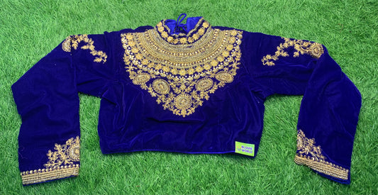 Maharani 👸 neck heavy work blouse full hands