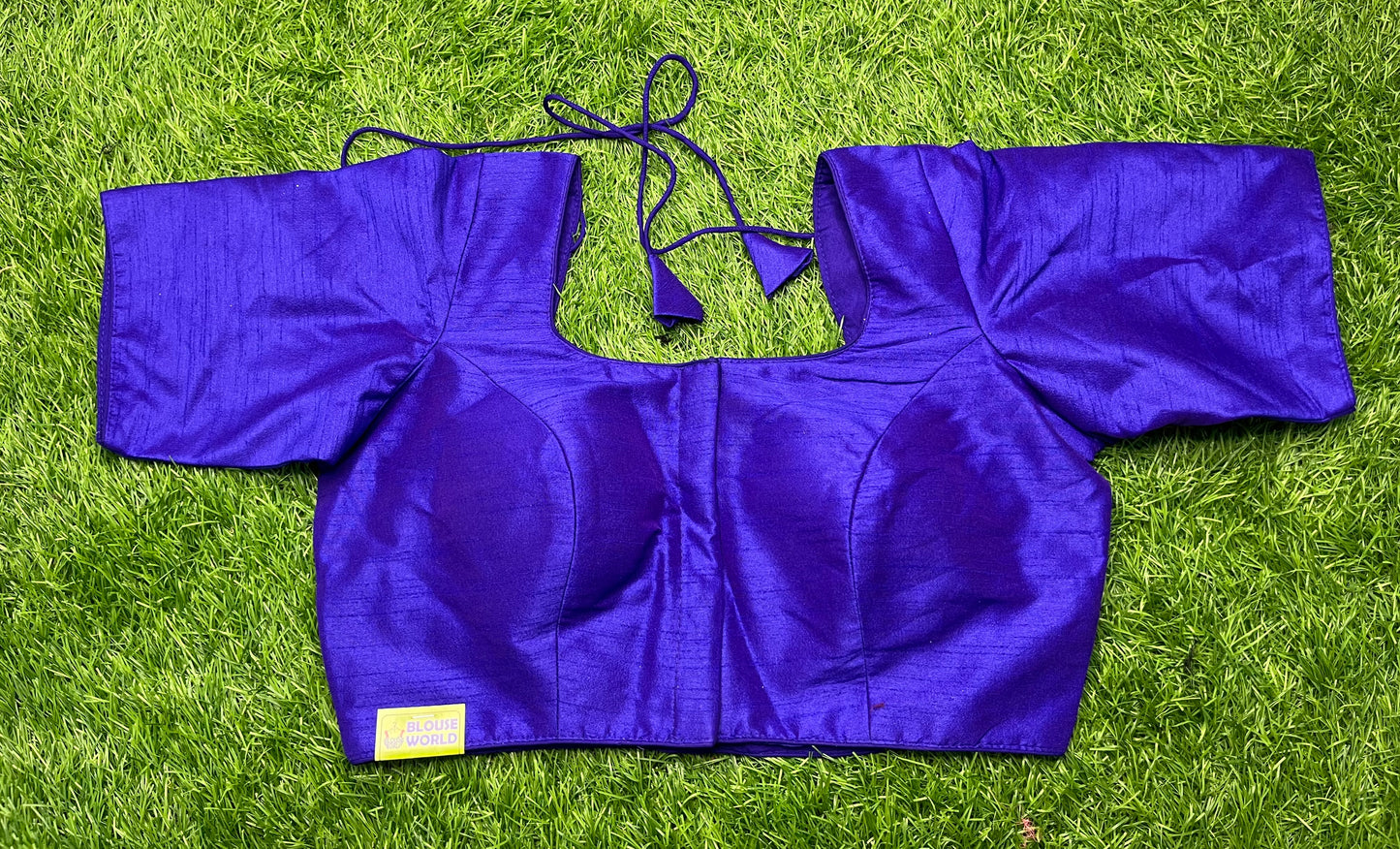 Purple colour plain basic elegant blouse 👚